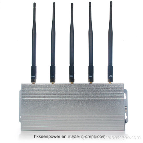 5 Bands 3G 4G Cell Phone Signal Jammer